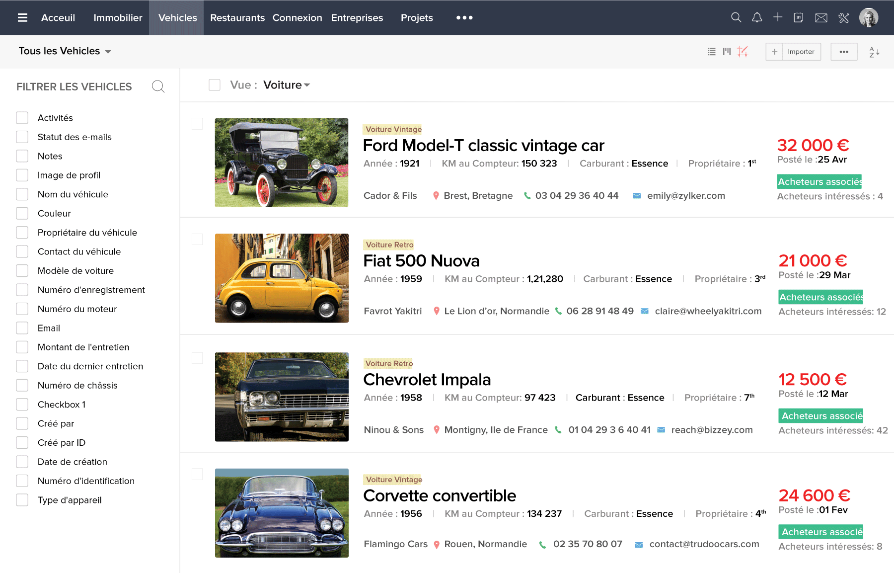 Zoho CRM - Screenshot 5
