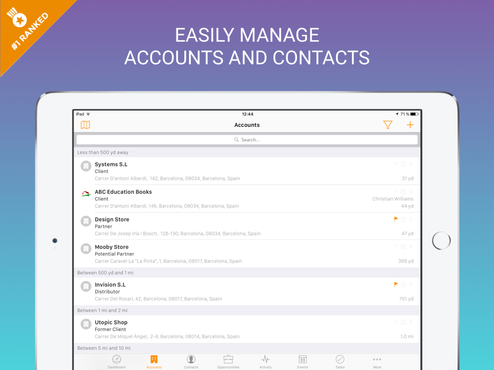 ForceManager screenshot