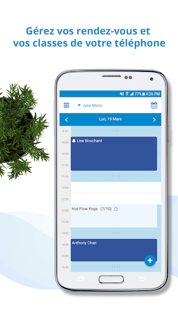 GOrendezvous - Gérez vos rendez-vous et vos classes de votre téléphone