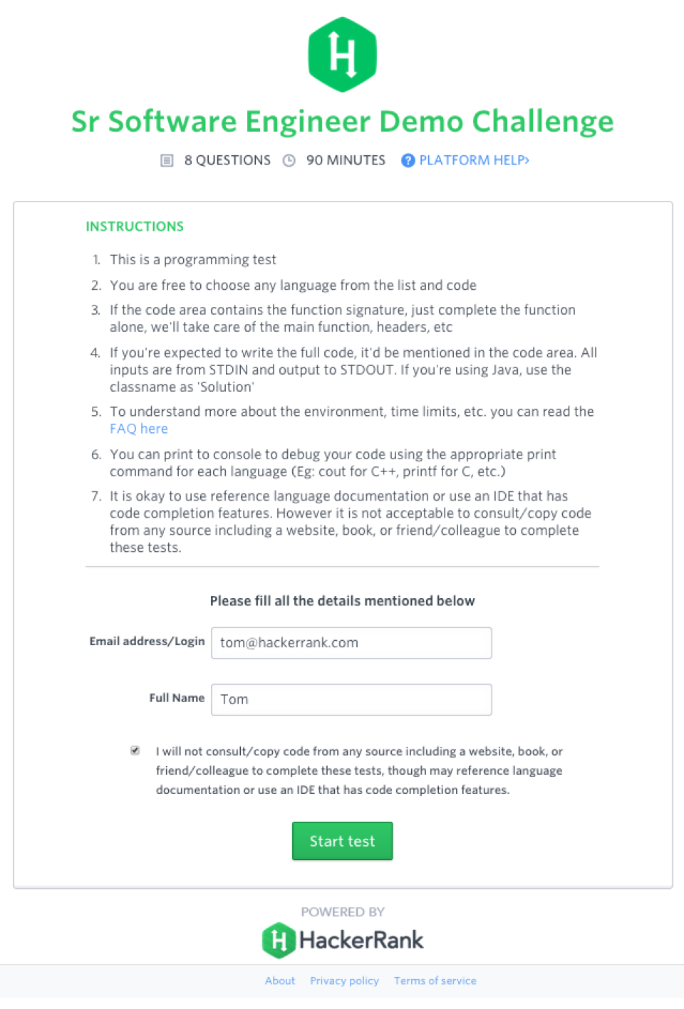 HackerRank - HackerRank-screenshot-1