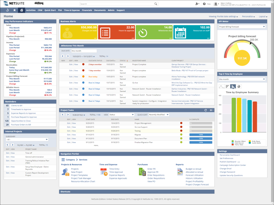 NetSuite - NetSuite de pantalla-2