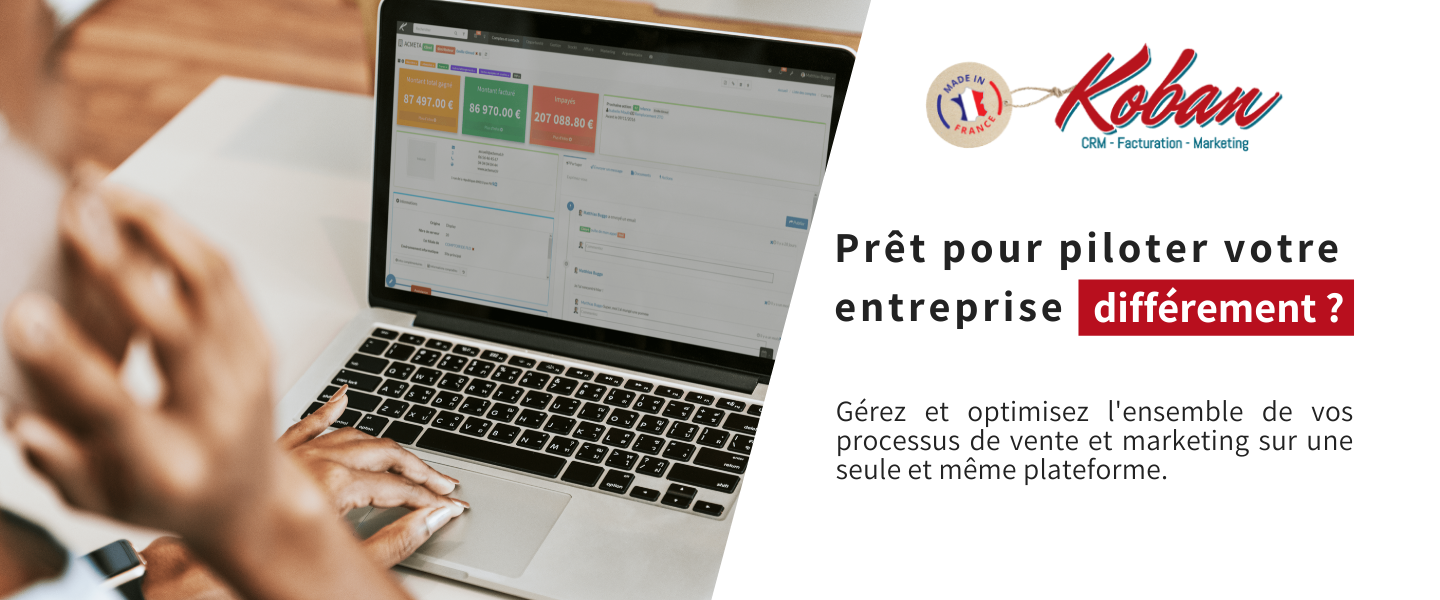 Avis Koban : CRM Français aussi bon sur le marketing que la facturation - Appvizer