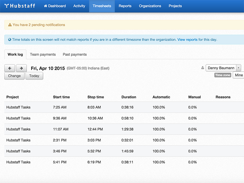 Hubstaff - Hubstaff-screenshot-0