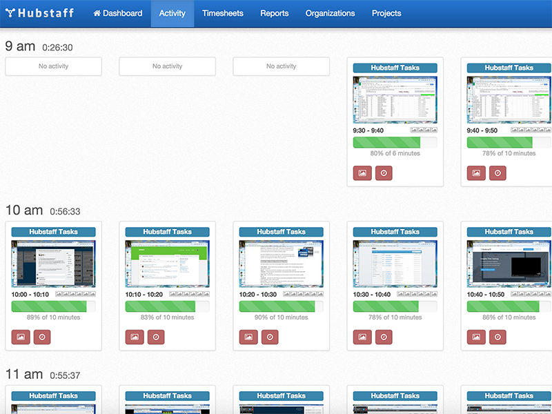 Hubstaff - Hubstaff de pantalla-2