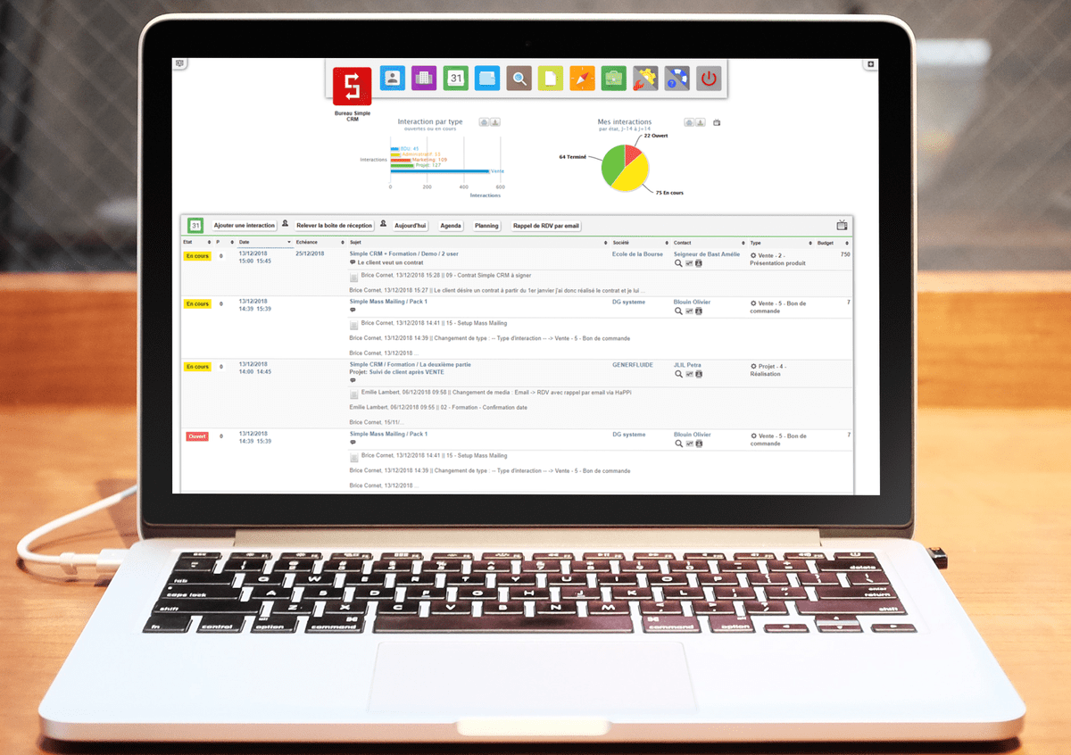 Simple CRM Enterprise - Simple CRM: Présentation globale