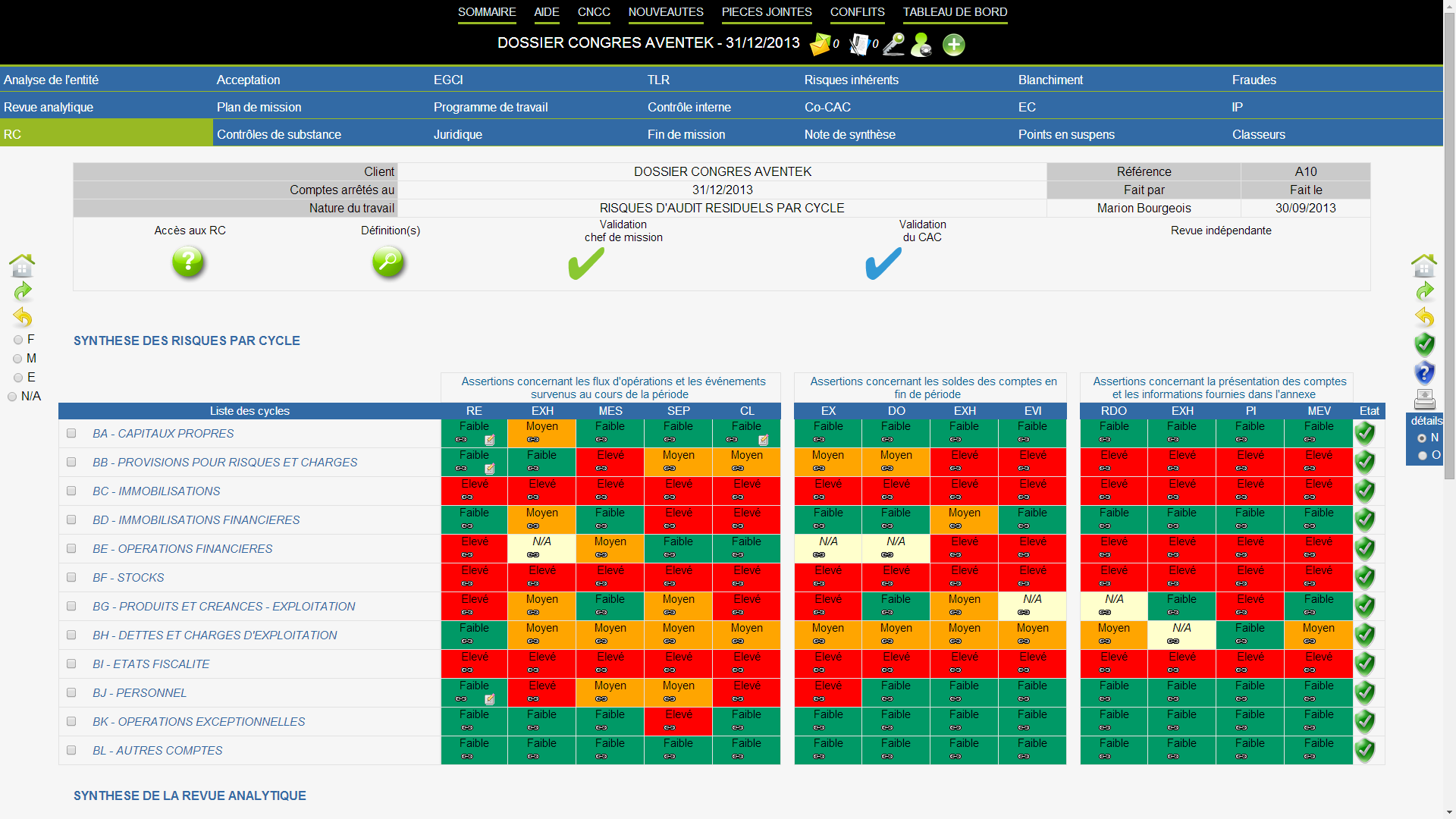 Netaudit - NetAudit: support (phone, email, ticket) Risk Mapping, Synopsis