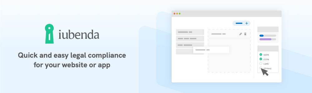 Review iubenda: Quick and easy legal compliance for your website or app - Appvizer