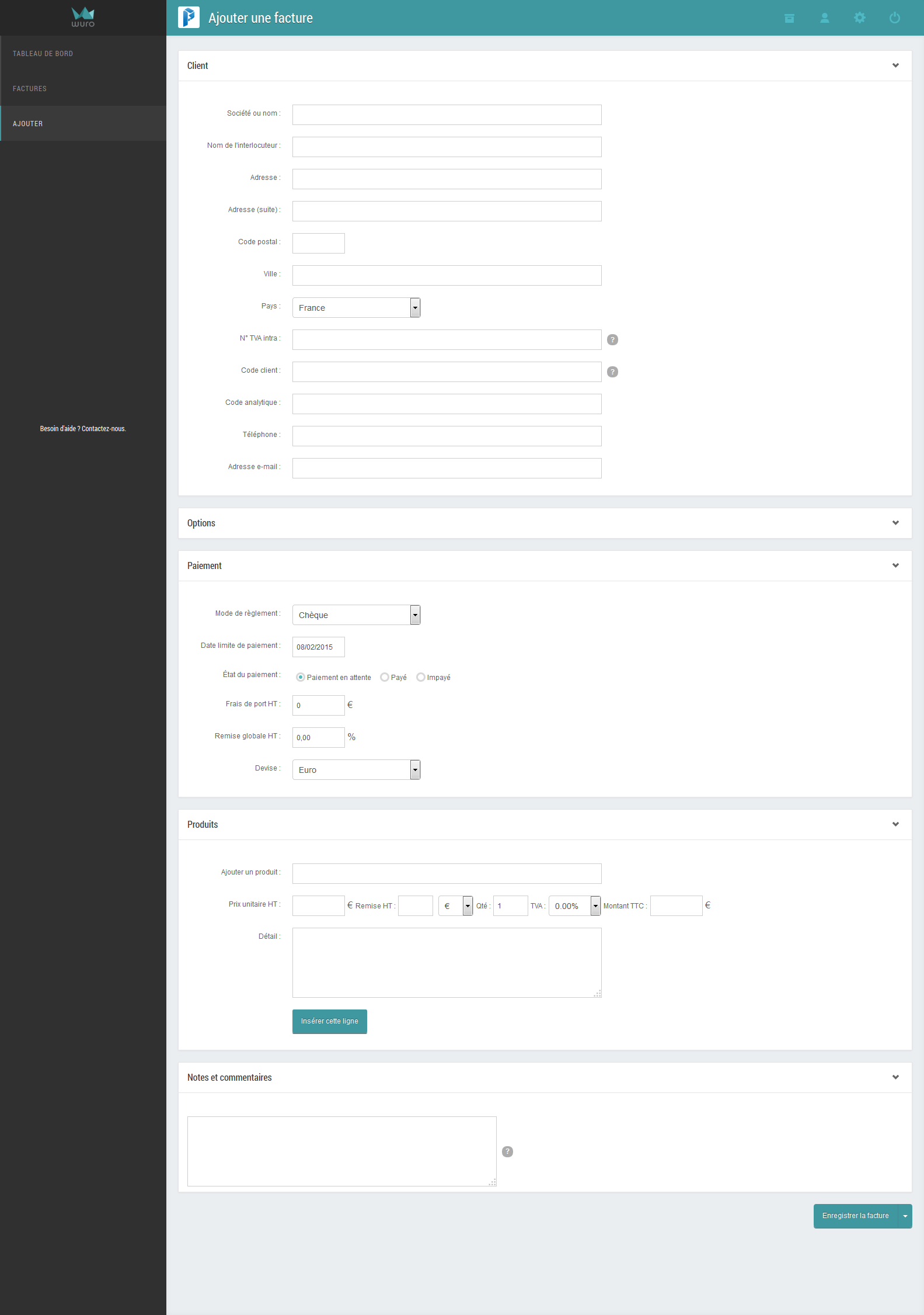 Wuro screenshot