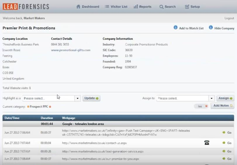 Lead Forensics Avis, Prix & Alternatives Appvizer