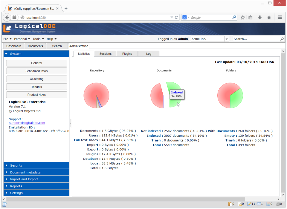 LogicalDOC - LogicalDOC de pantalla-1