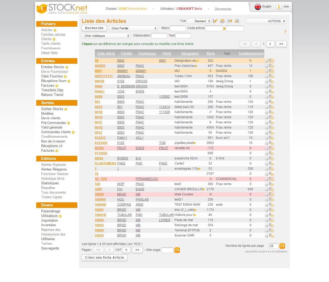 Stocknet - Capture d'écran 1