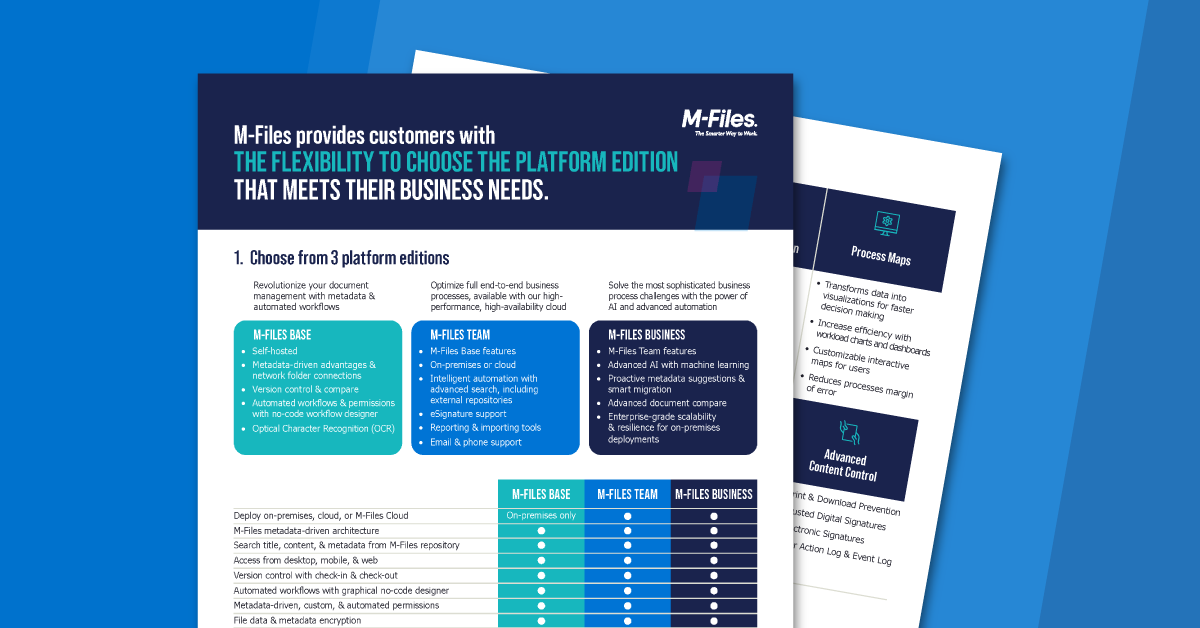 Choose the Platform Edition that meets your Business Needs