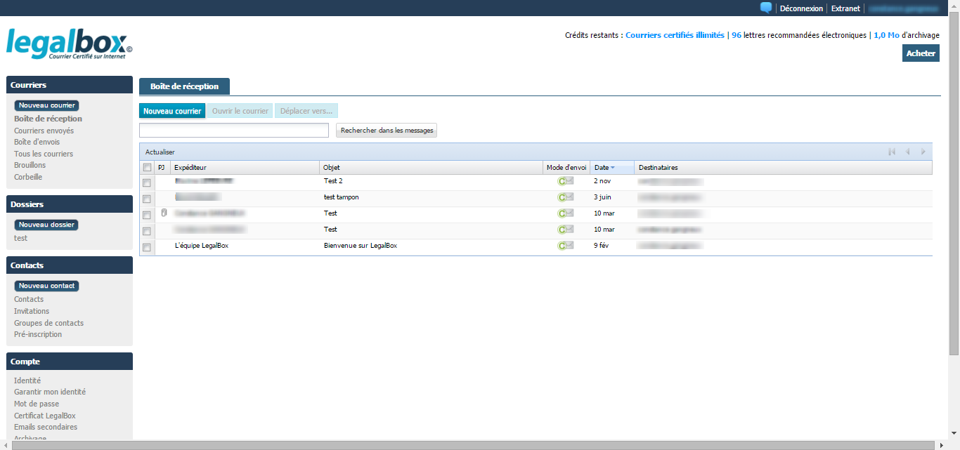 LegalBox screenshot