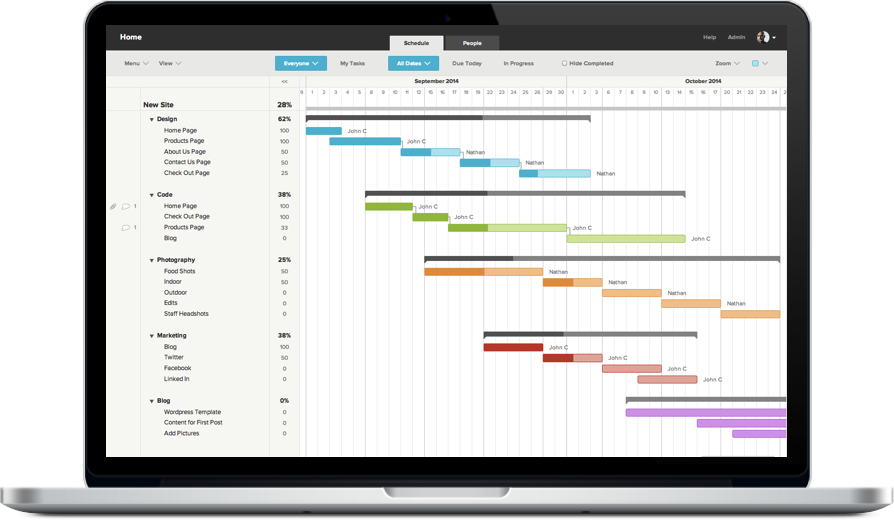 TeamGantt - TeamGantt-Screenshot-2