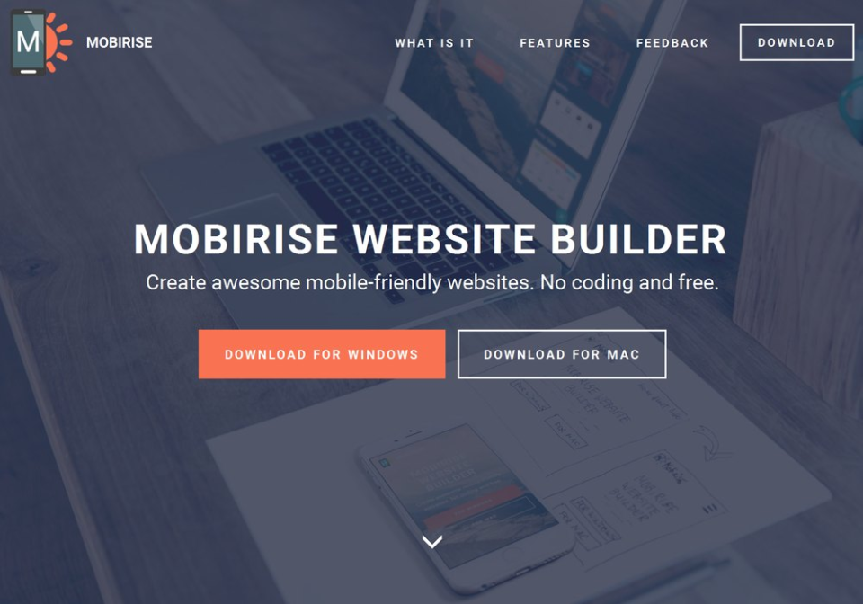Mobirise Website Builder - Mobirise Website Builder-screenshot-0