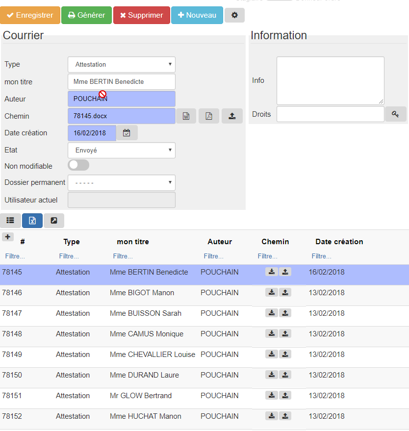 Queoval-Formation - documentary generation unit