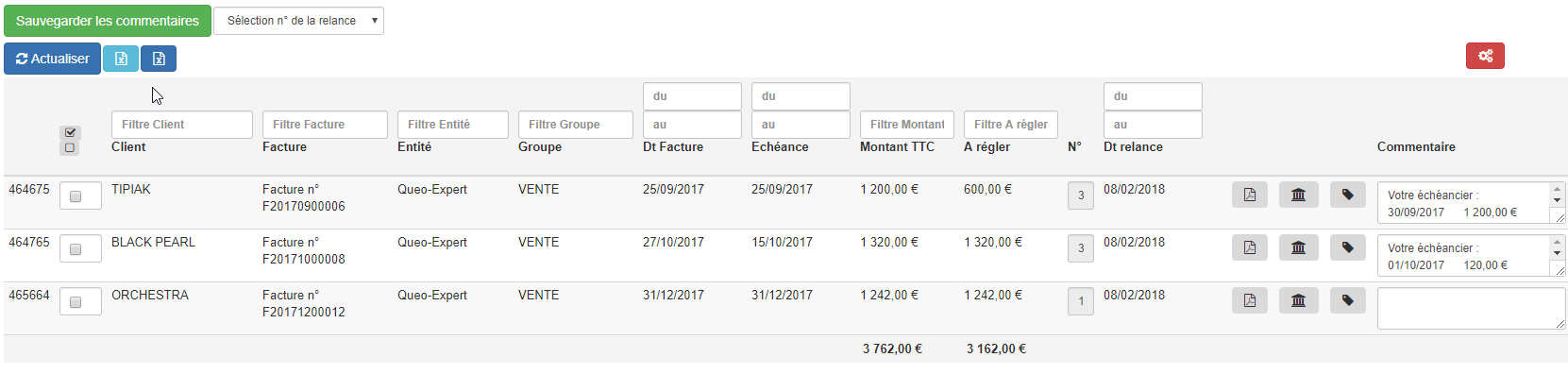 Queoval-Formation - Managing your rules
