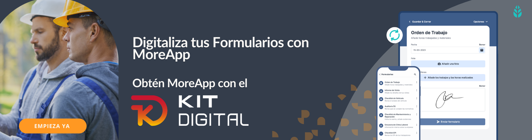 Opiniones MoreApp Forms: Digitaliza Tus Formularios y Administra tus Datos - Appvizer