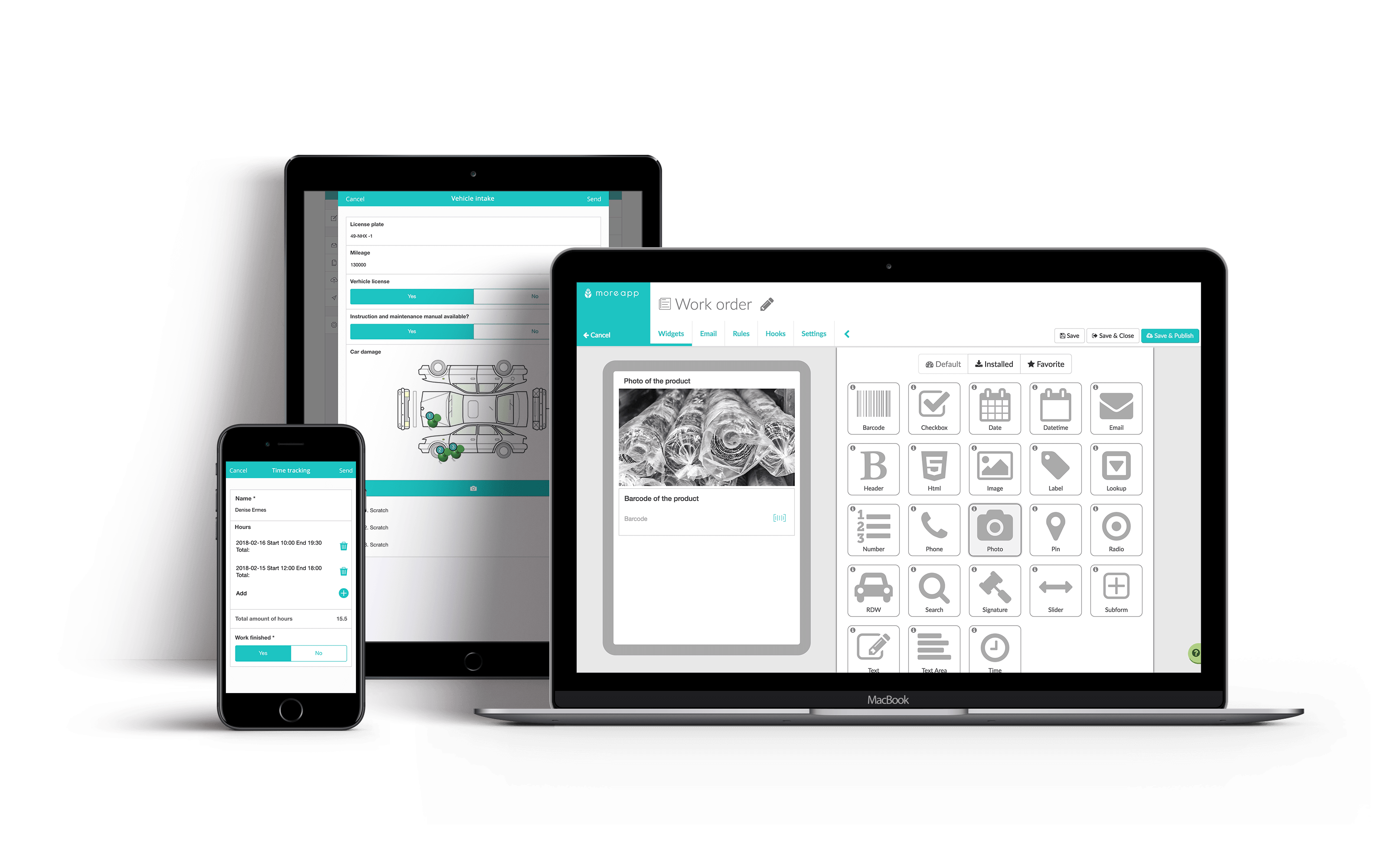 MoreApp Forms - Screenshot 3