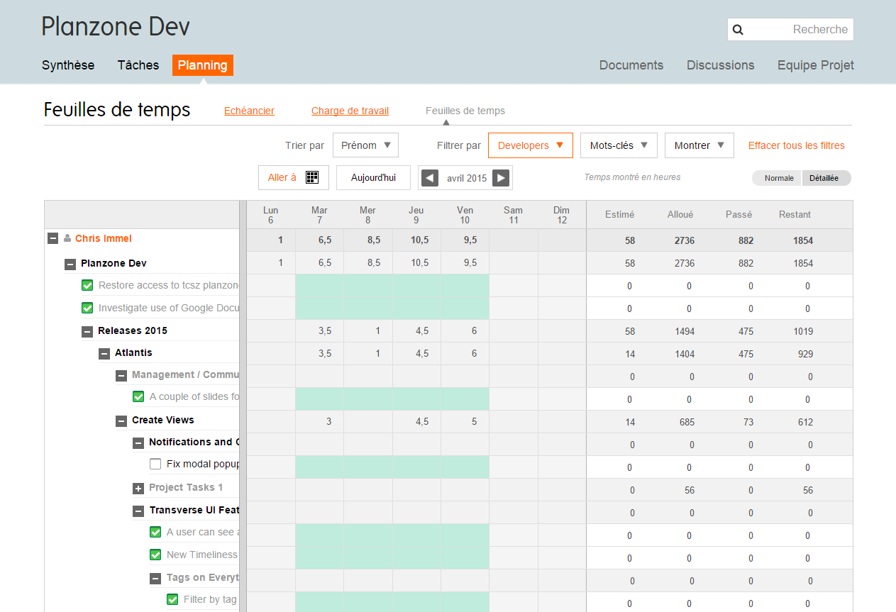 Planzone - Planzone: Data Mining, Database knowledge, wiki, document templates