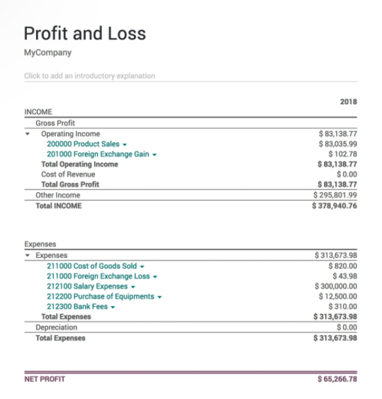 Odoo Accounting - Bildschirmfoto 2