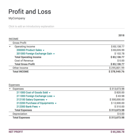 Odoo Accounting - Screenshot 2