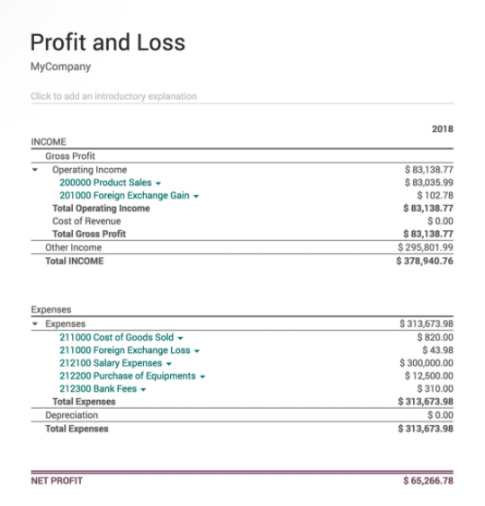 Odoo Accounting - Capture d'écran 2