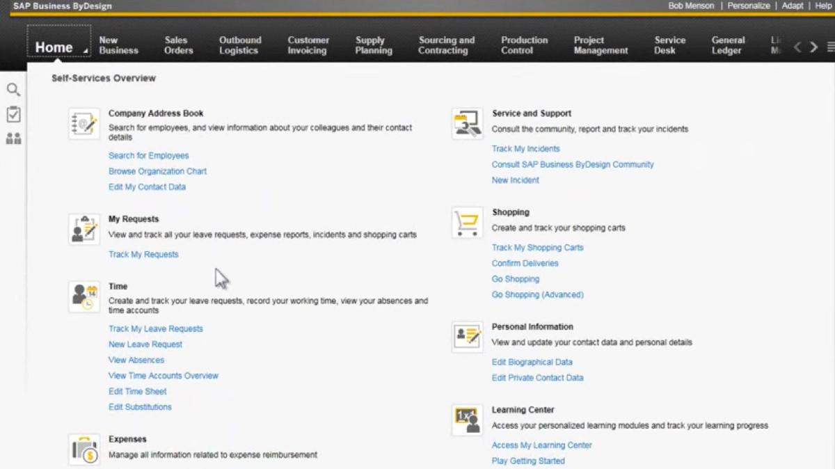 SAP Business One - Sage Business One accounting