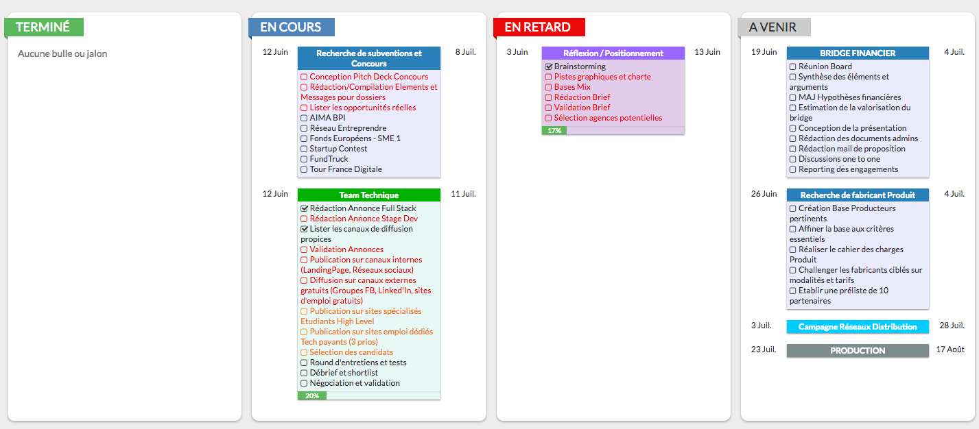 Bubble Plan - Manage your projects and deadlines