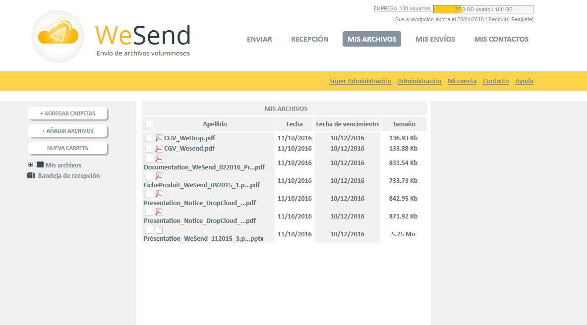 WeSend - Screenshot 2