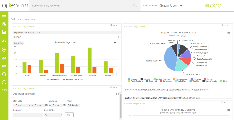 OpenCRM - Screenshot 3