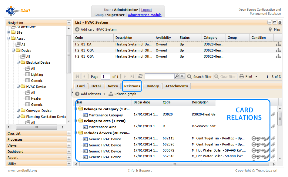 openMAINT - openMAINT de pantalla-4