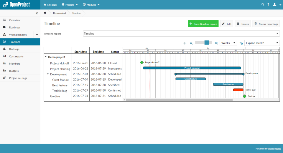 OpenProject - Openproject-Bildschirm-1