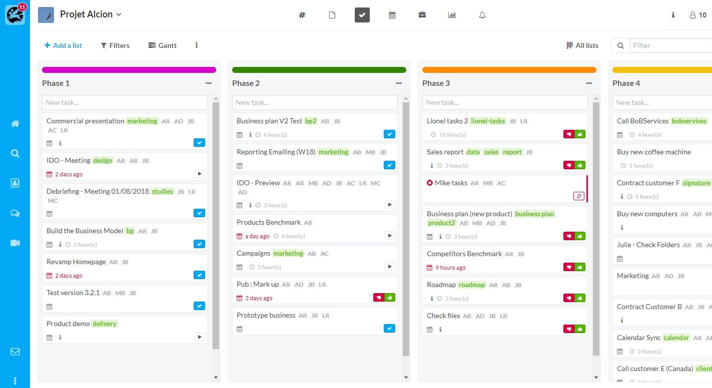 Wimi - Tasks Management