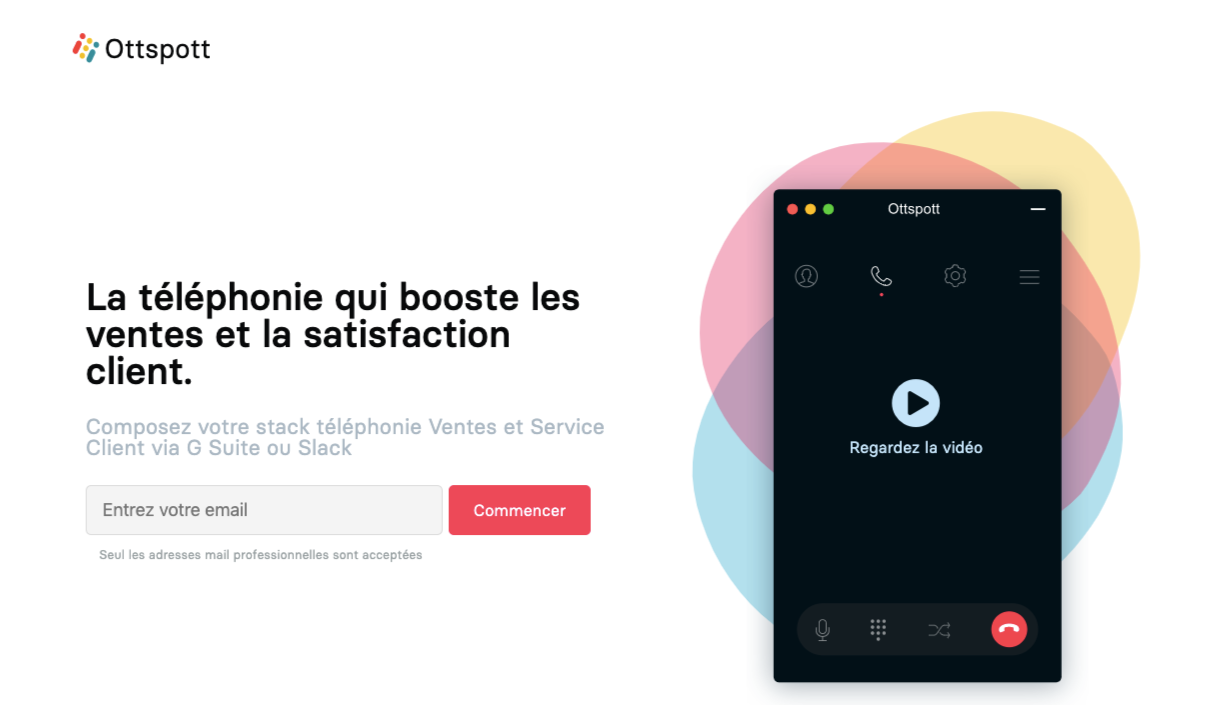 Avis Ottspott : La Téléphonie d'entreprise connectée à vos apps métiers - Appvizer