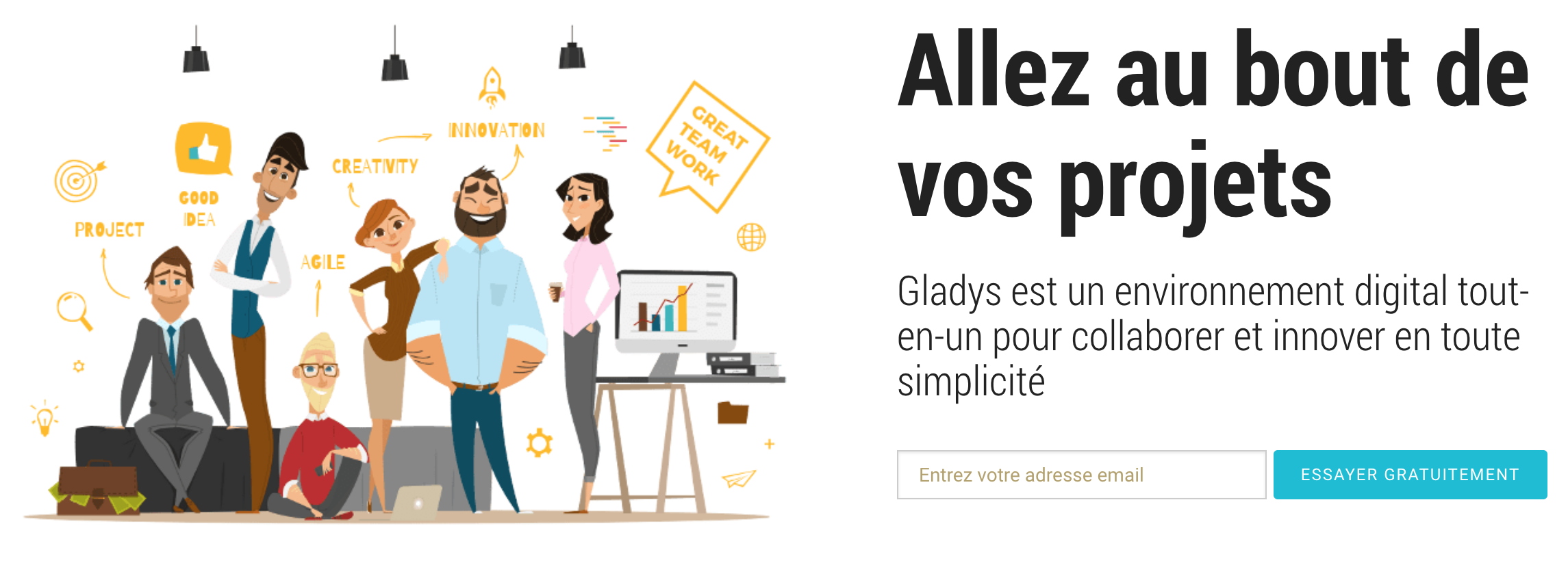 Review Gladys: A collaborative environment dedicated to project management - Appvizer
