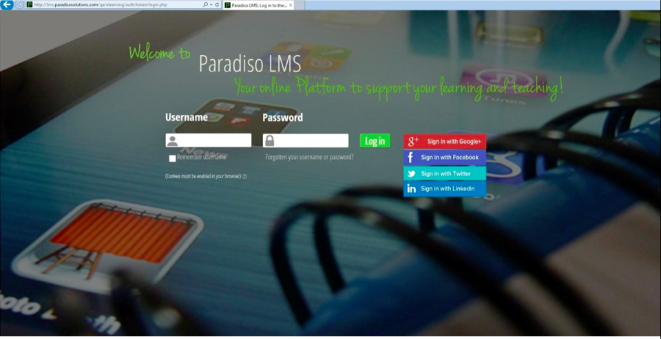 Paradiso LMS - Paradiso LMS-pantalla-0