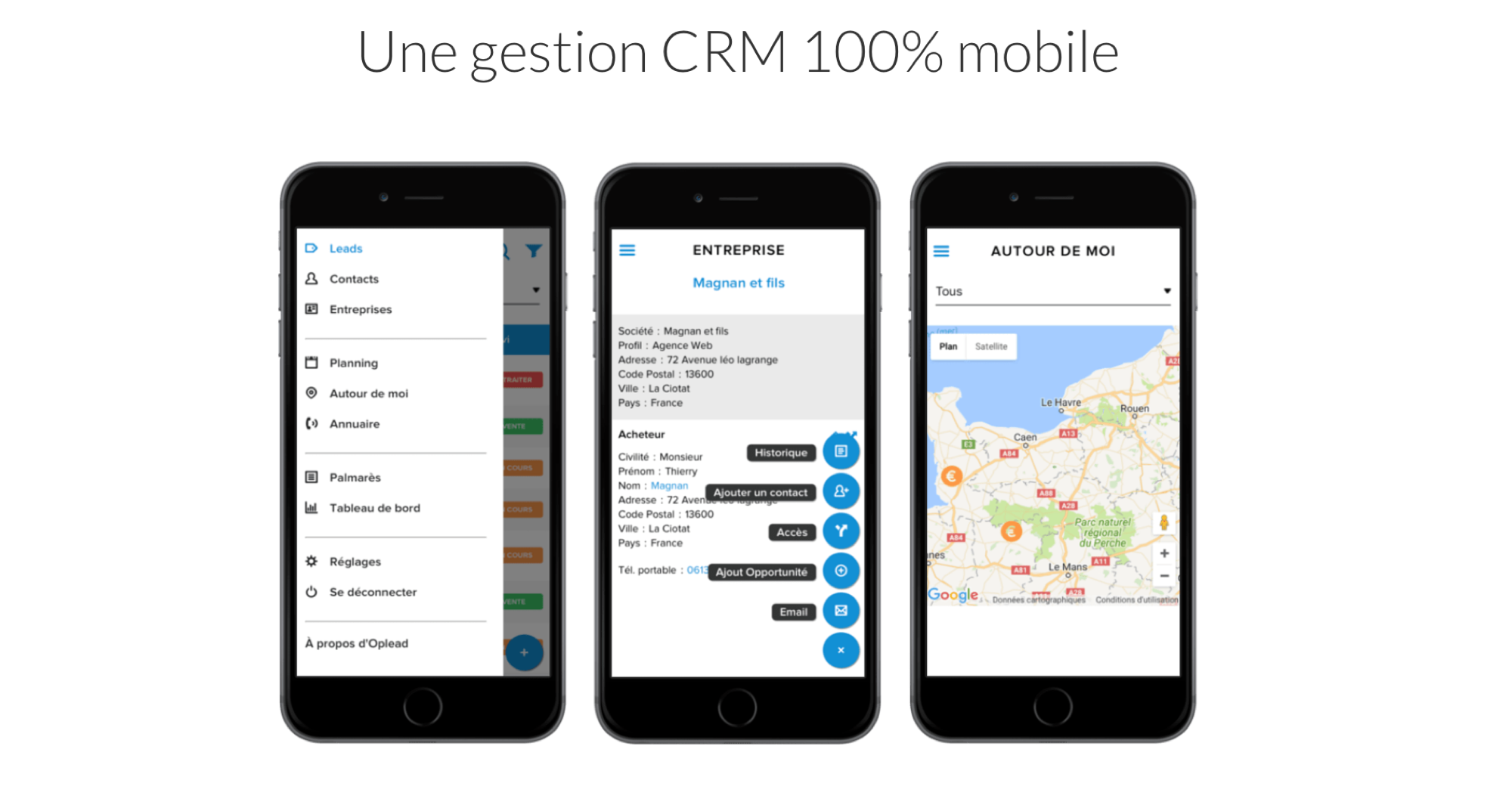 Oplead CRM - Mobile CRM Oplead