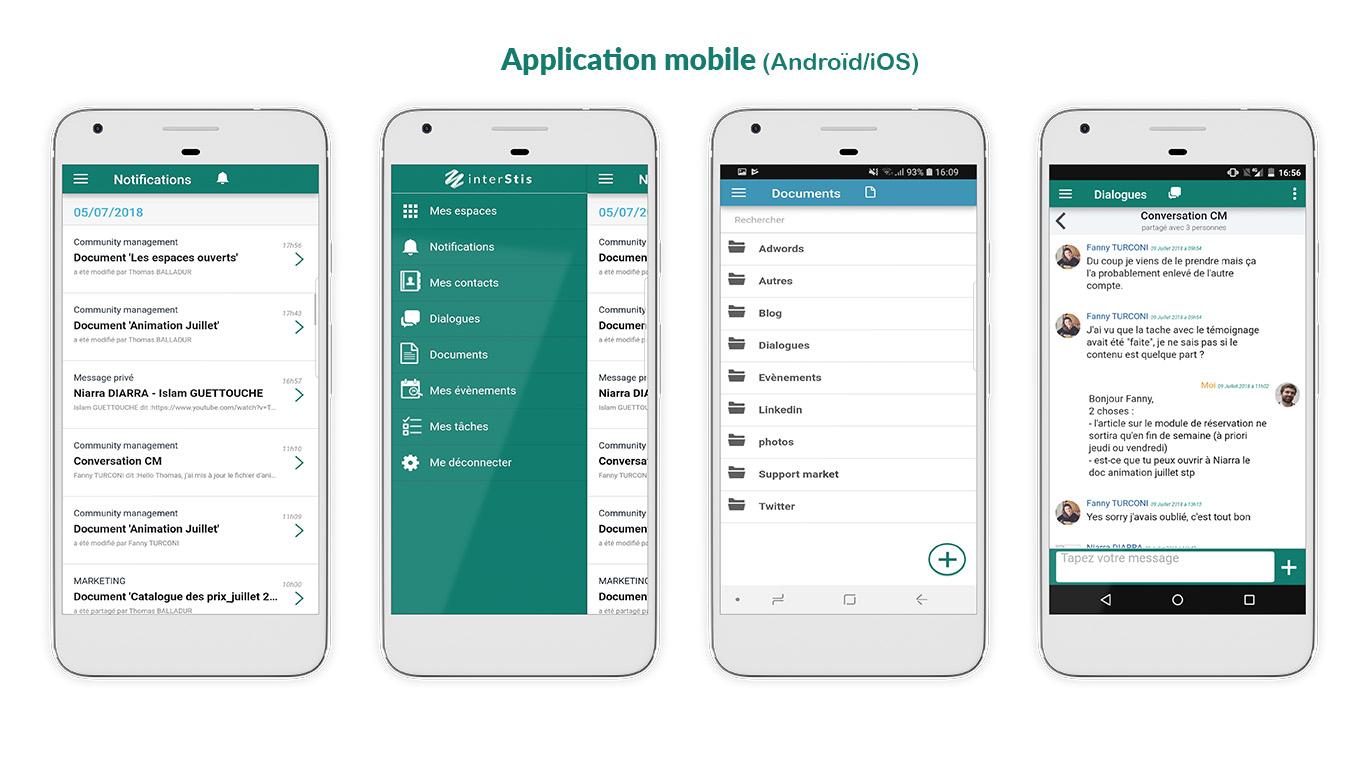 Interstis - mobile (Android / iOS)