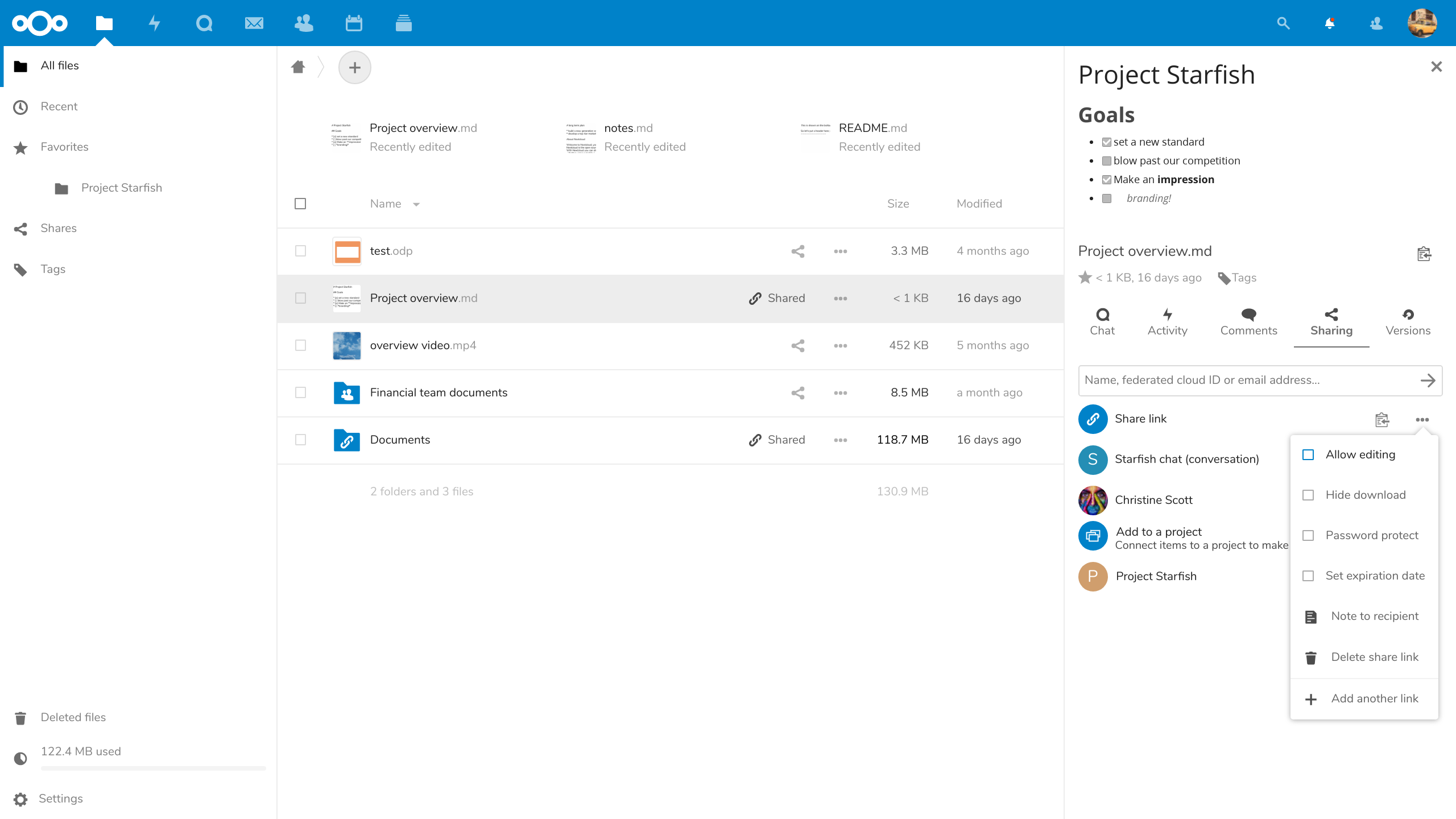 Avis Nextcloud : Collaboration en ligne, partage de fichiers, communication - Appvizer