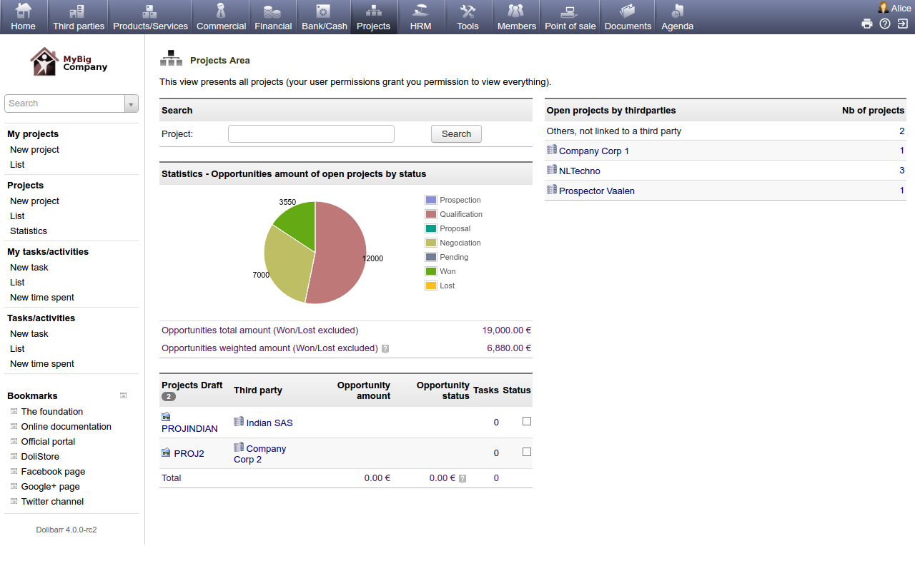 DoliCloud ERP CRM - DoliCloud ERP & CRM