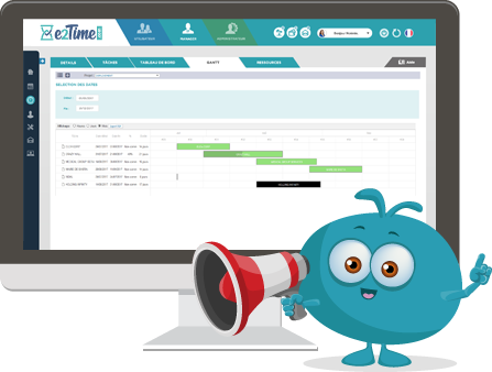 e2Time.com - e2Time, solution SIRH de gestion de projets