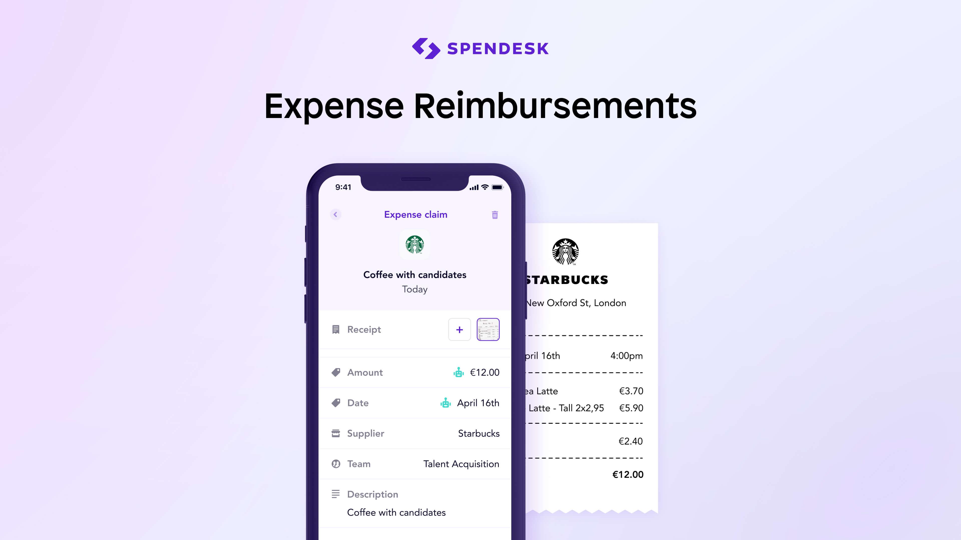 Make expense reimbursements right from Spendesk