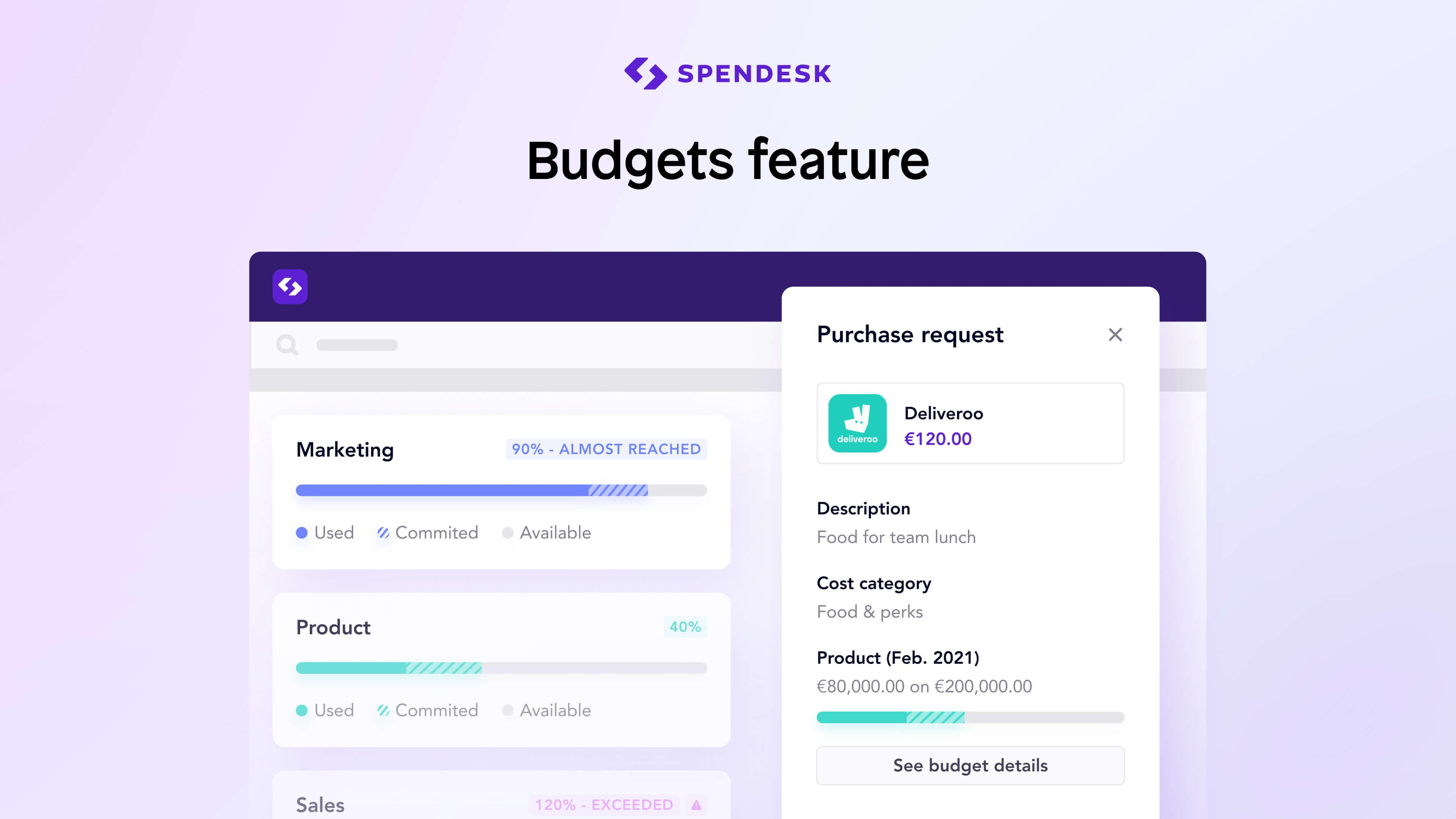 Spendesk - Adjust budgets based on live information