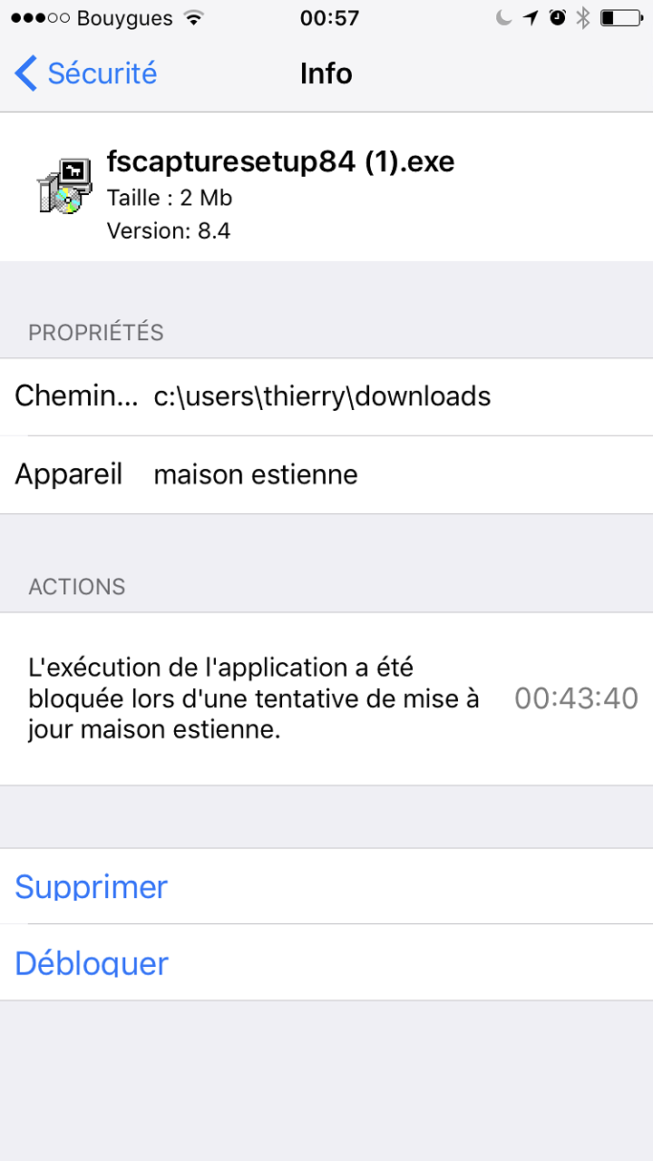 i-Guard - Gestion de tous vos postes depuis un iPhone