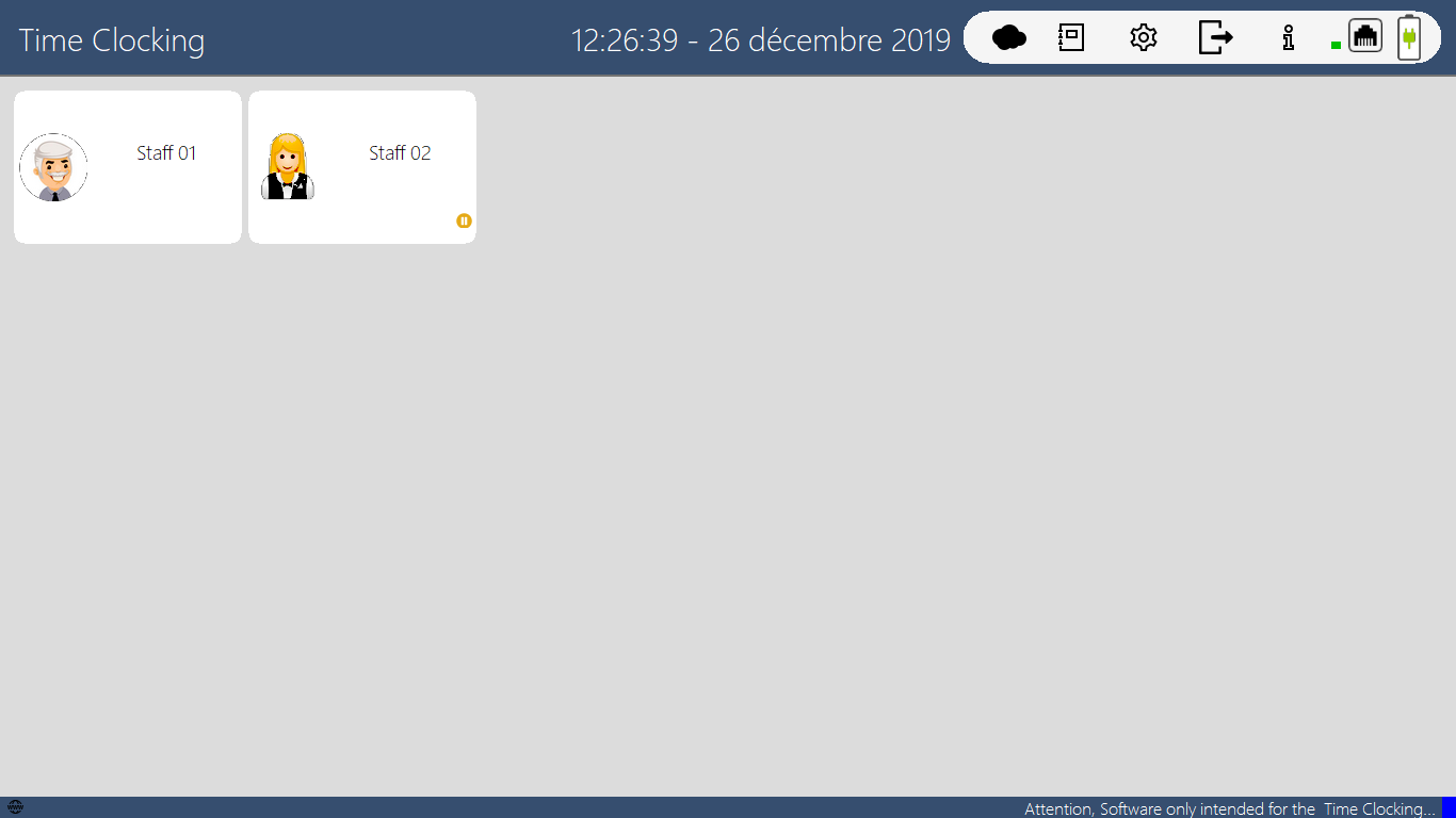 JYL Time-Clock - Screenshot 3