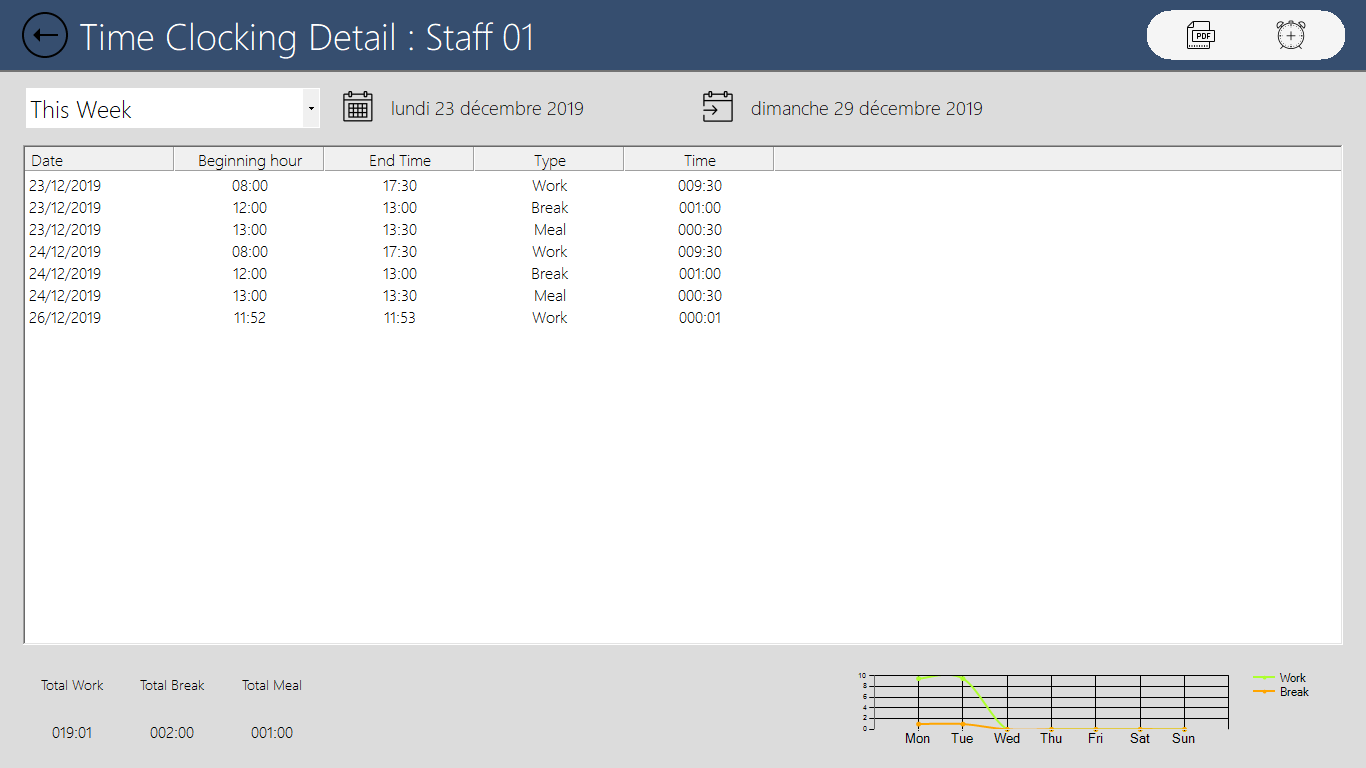 JYL Time-Clock - Screenshot 6