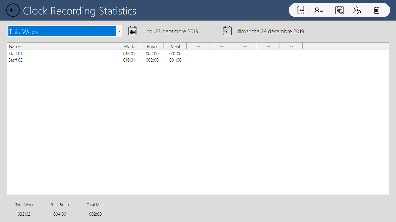 JYL Time-Clock - Screenshot 5