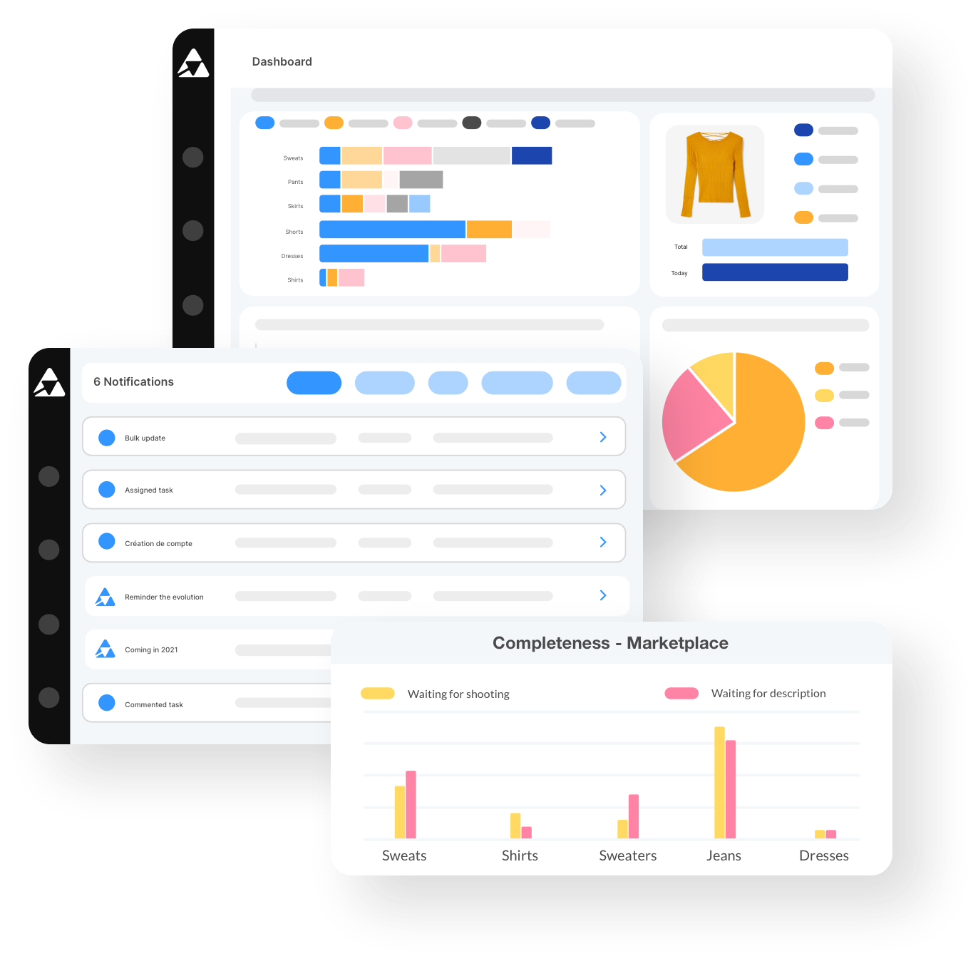 Quable PIM - Quable PIM - Product dashboard