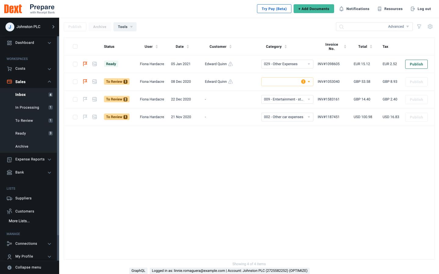 Dext-Sales-Workspace Dext-Sales-Workspace